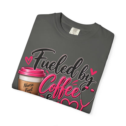 Fueled by Coffee & Compassion Nurse T-Shirt